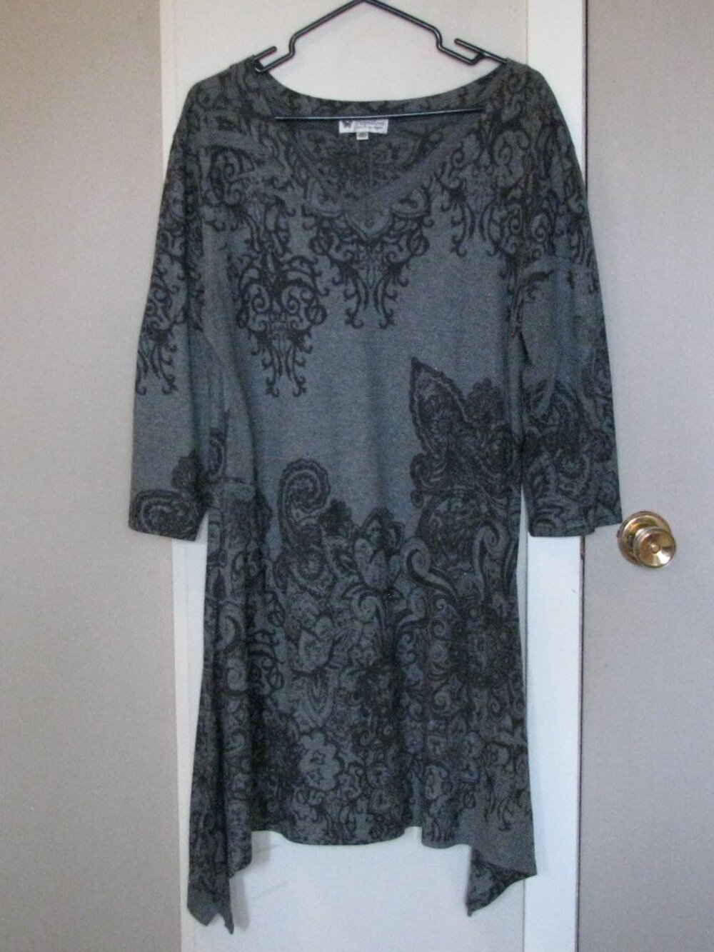 Papillon Grey Knit Tunic